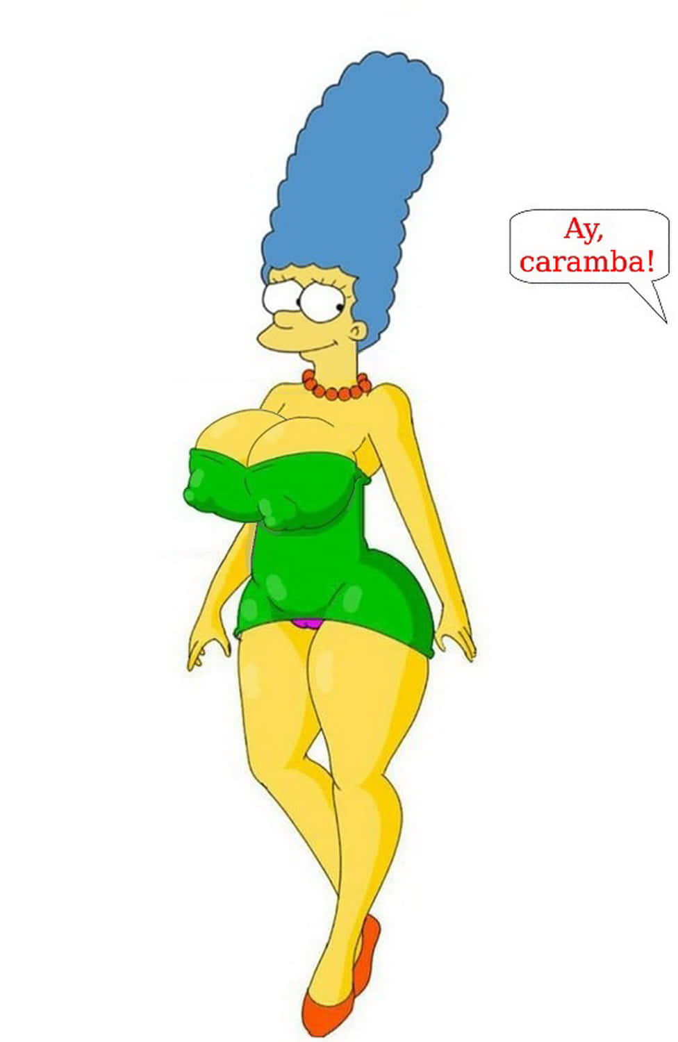 Marge Simpson Big Breast