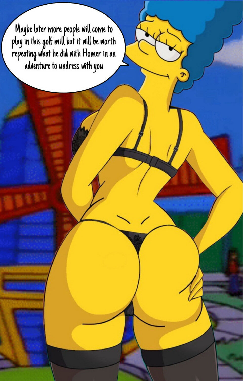 Marge Simpson Big Breast Milf