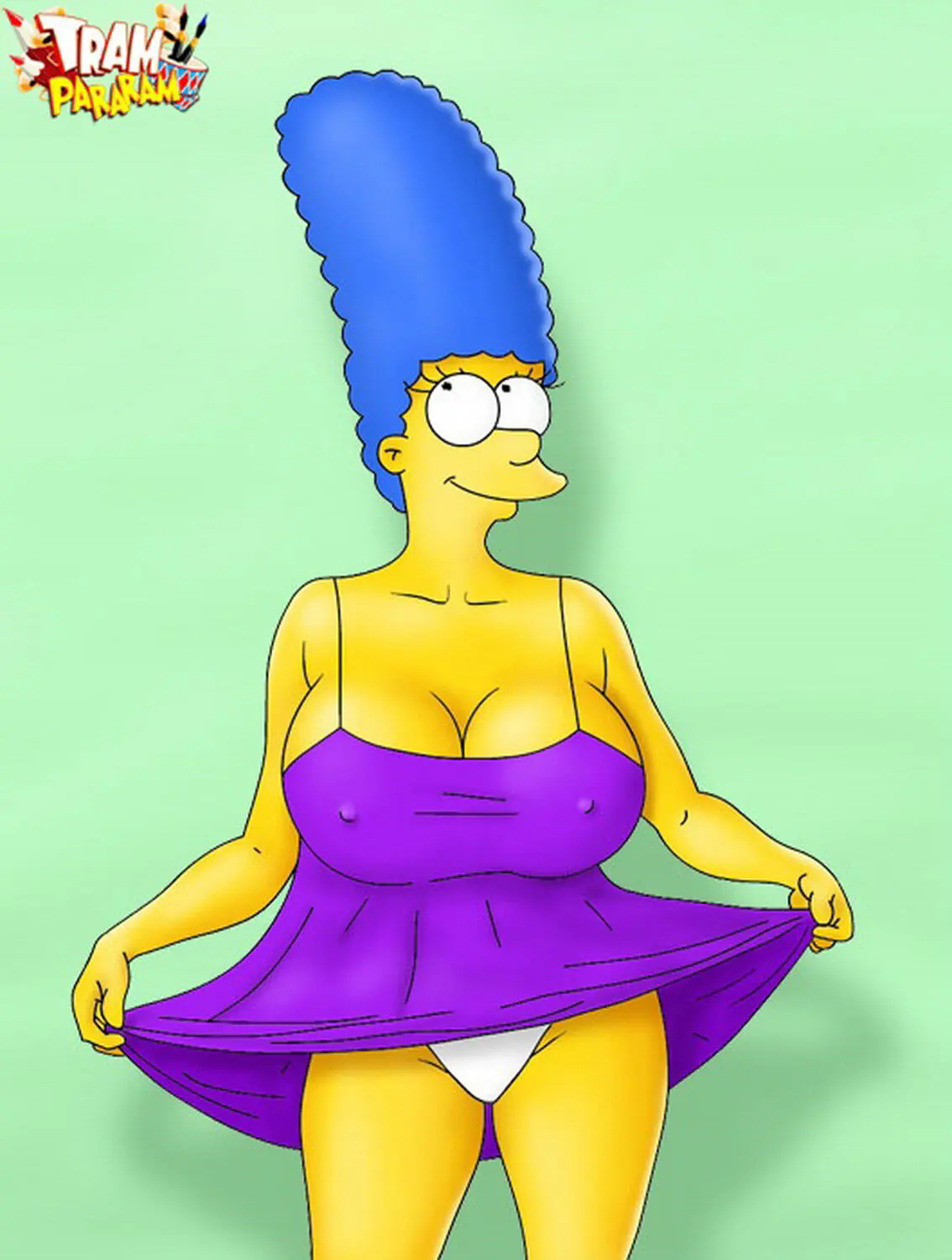 Marge Simpson Big Breast Panties Nipples Tits