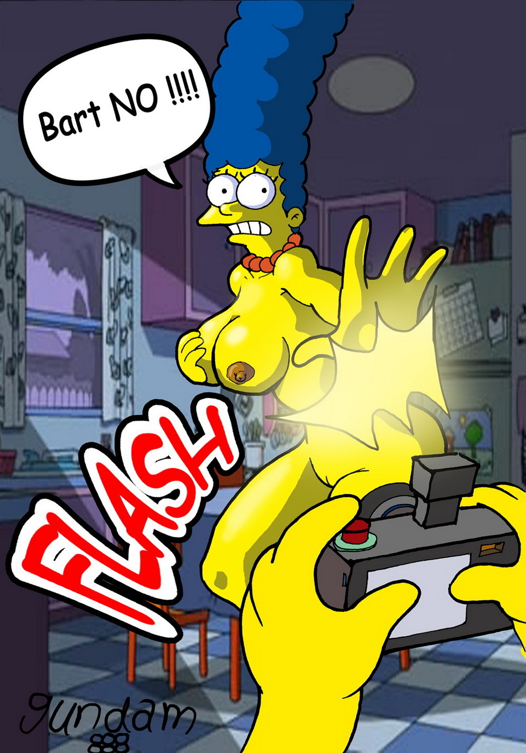 Marge Simpson Big Breast Tits Dirty