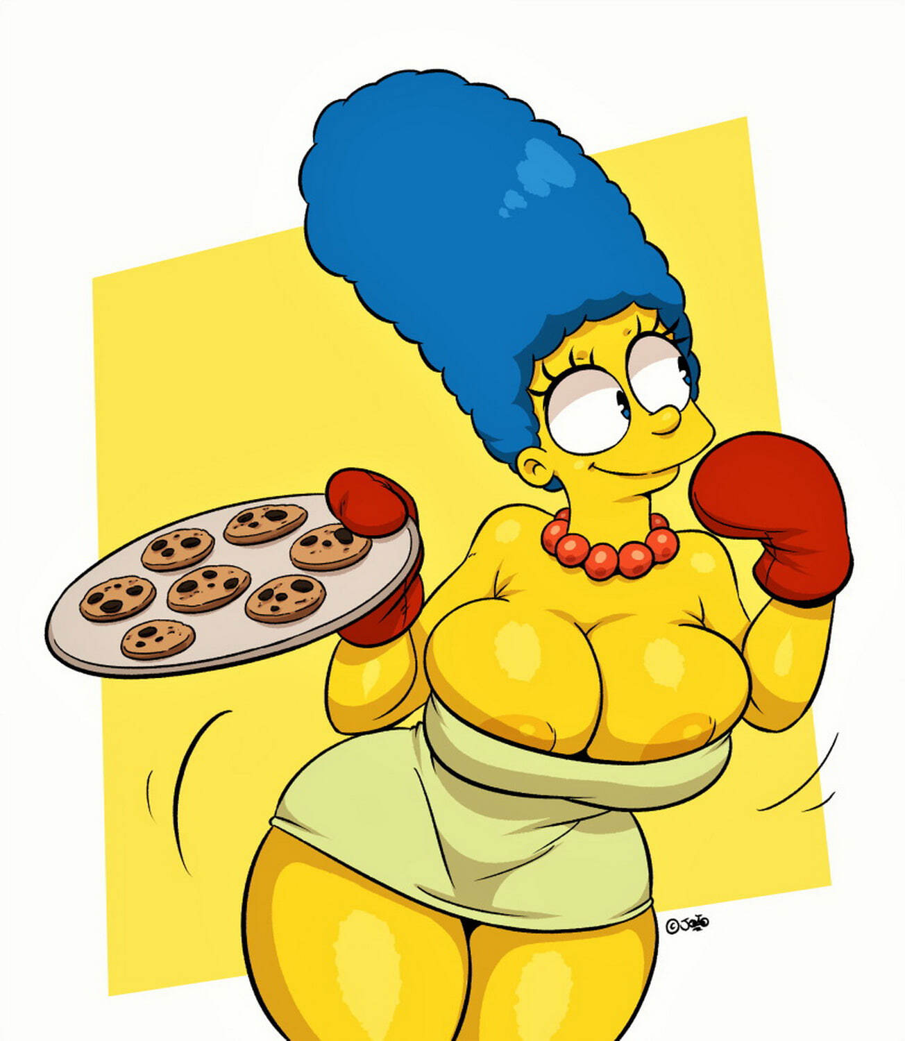 Marge Simpson Big Breast