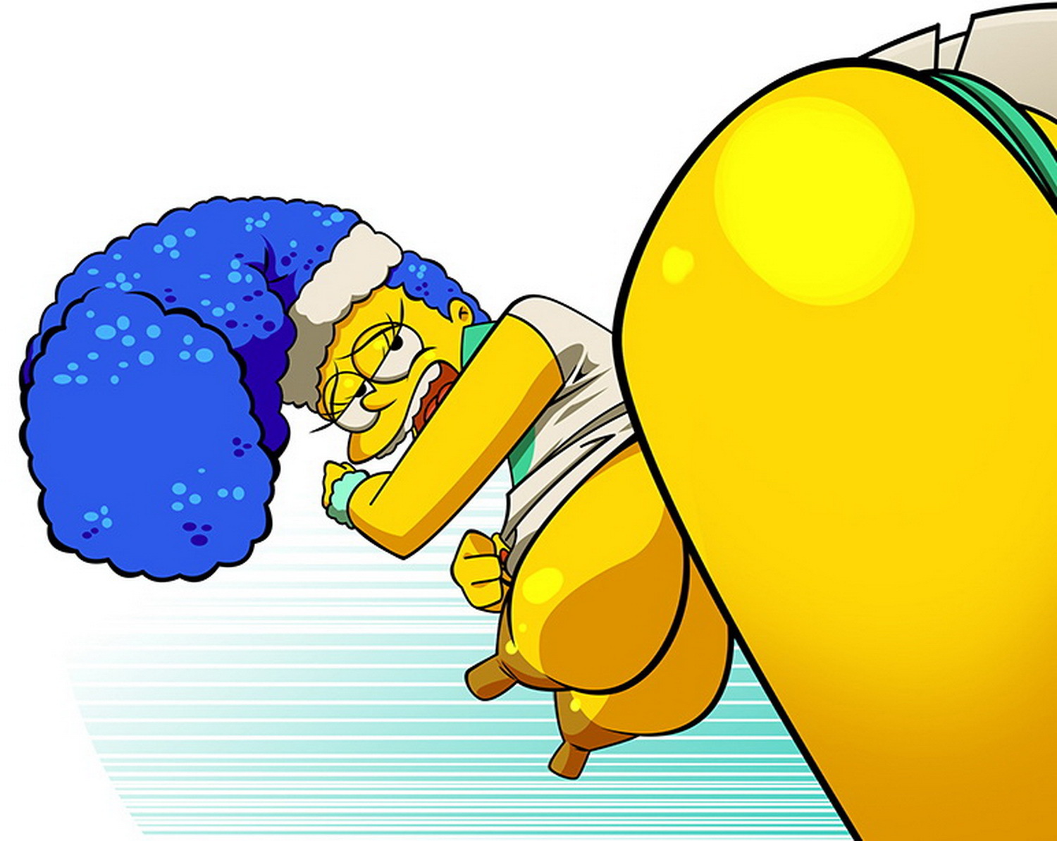 Marge Simpson Erect Nipples