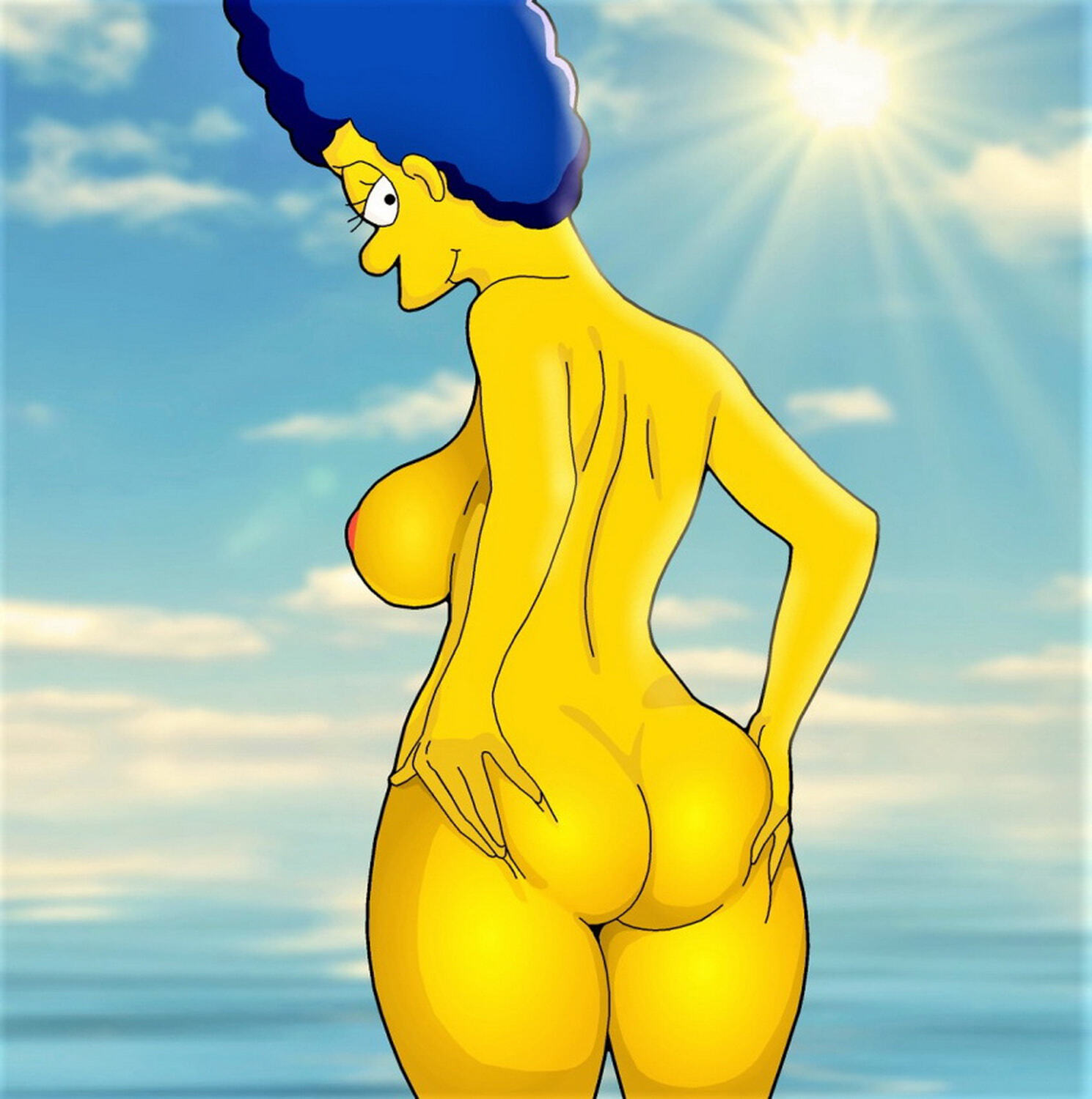 Marge Simpson Nude