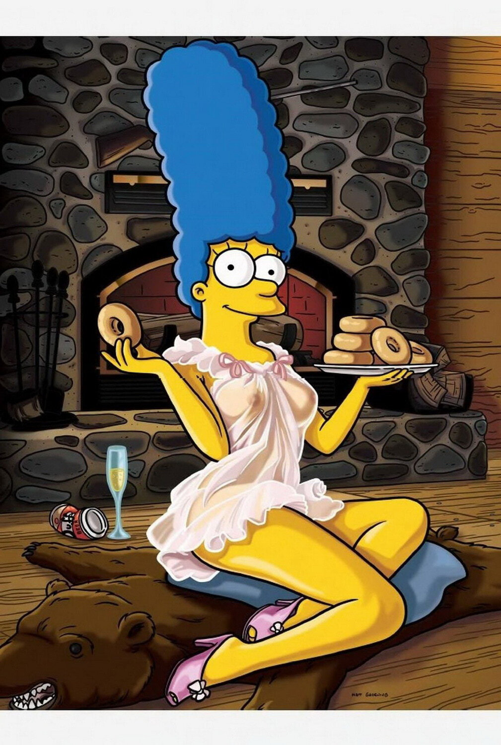 Marge Simpson Female Only Tits Solo