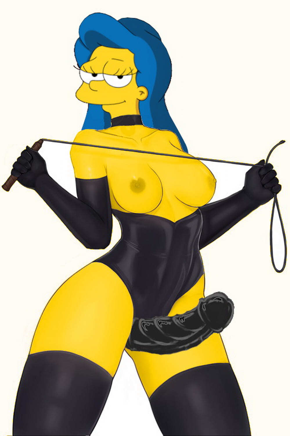 Strapon Femdom Cartoon Porn - Marge Simpson Femdom Whip Strap On > Your Cartoon Porn