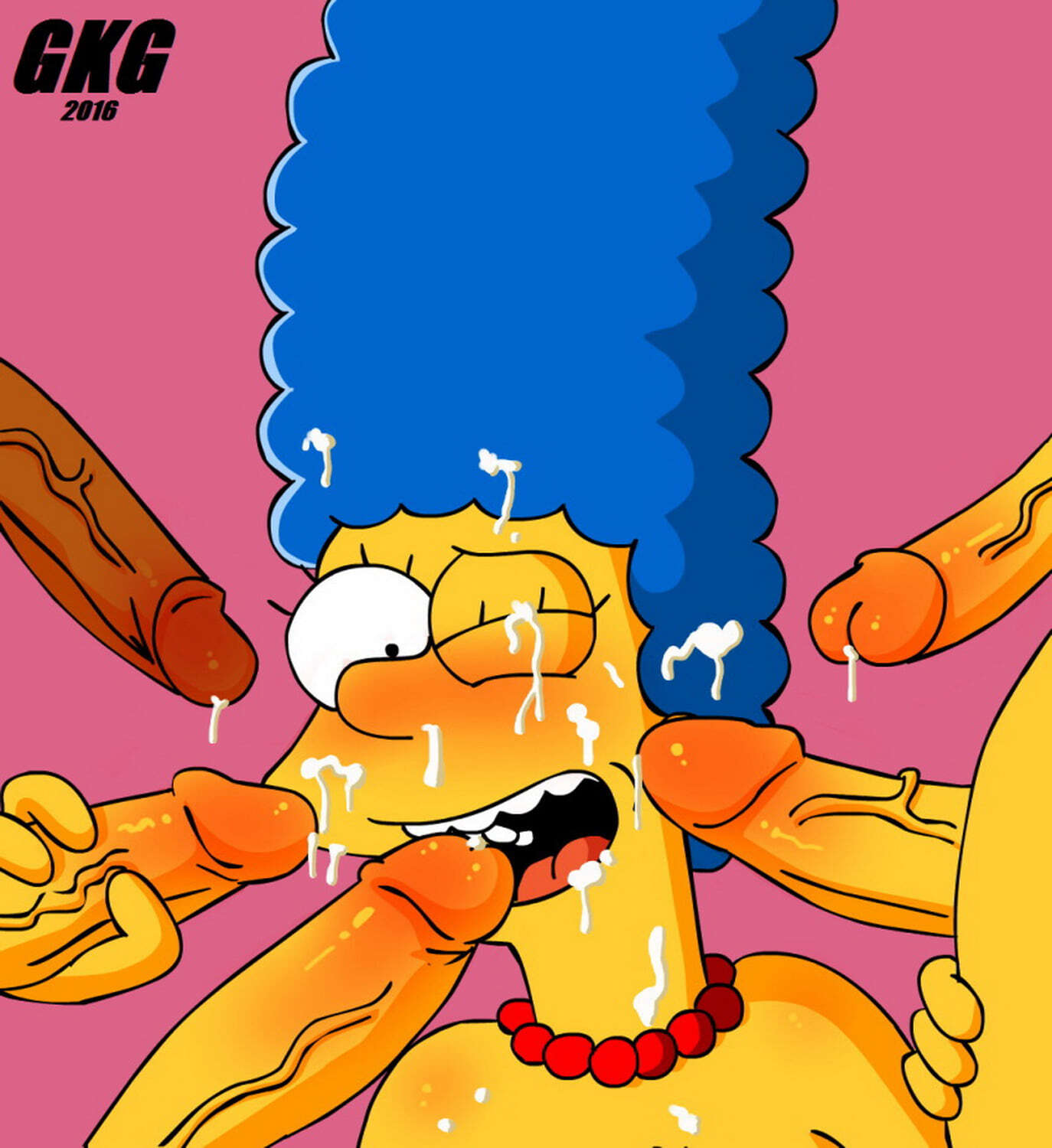 Marge Simpson Gangbang Group Sex Nude Penis Facial Cum < Your Cartoon Porn