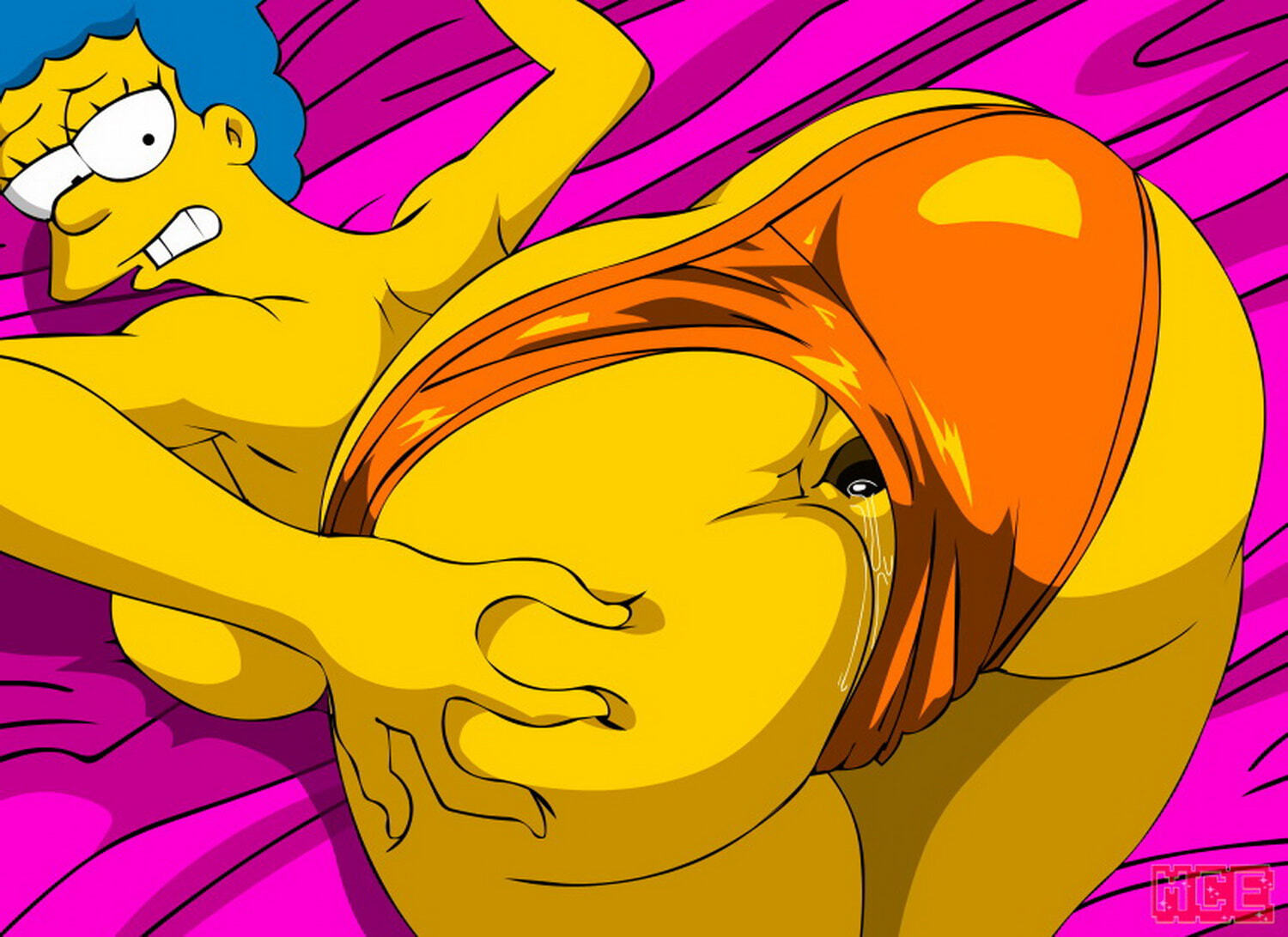 Marge Simpson Gape Hand On Butt > Your Cartoon Porn