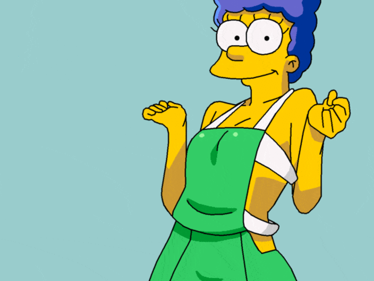 Marge simpson breast expansion