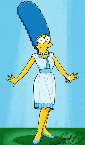 Marge Simpson Gif
