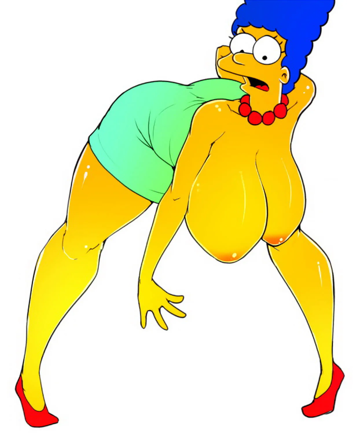 Marge Simpson Hanging Tits Big Breast Milf Huge Ass Nipples Tits