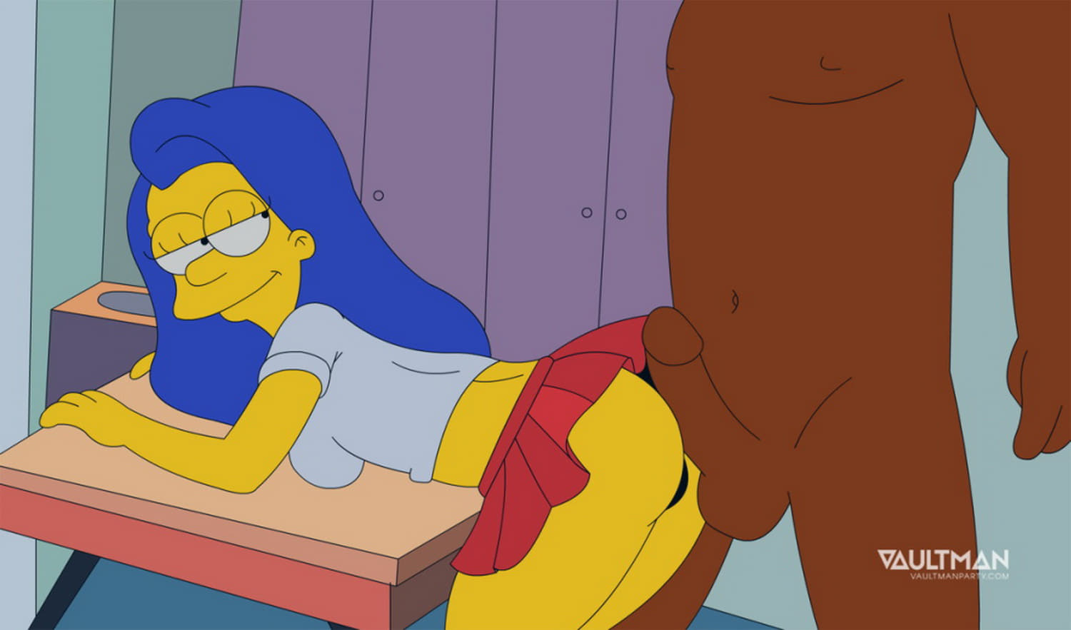 Marge Simpson Hentai XXX Drawing Free