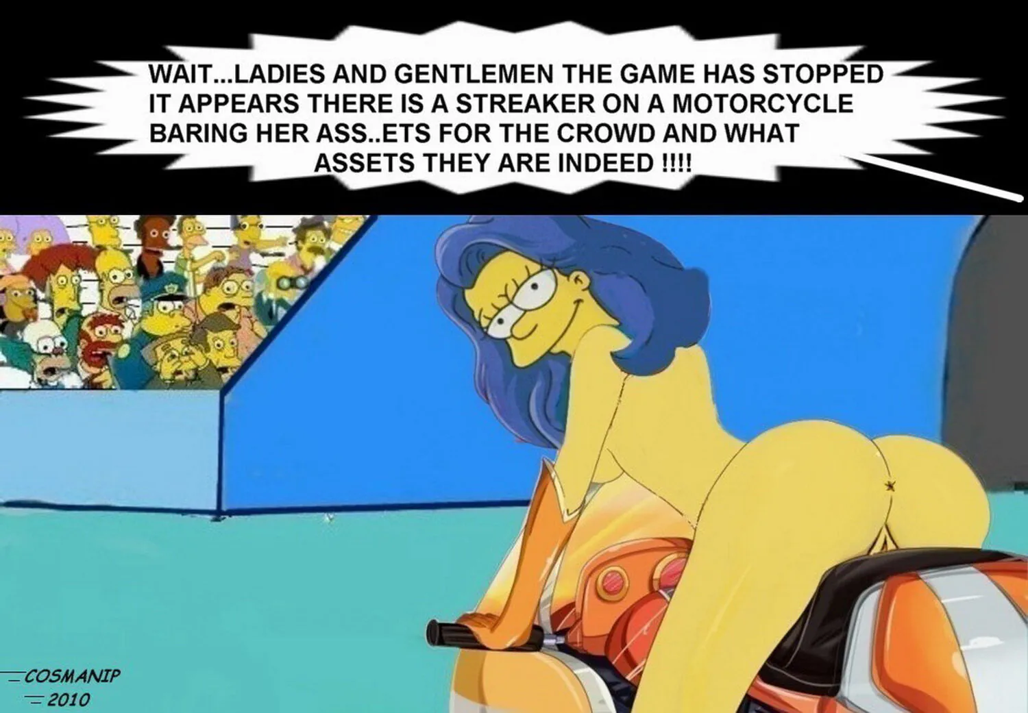 Marge Simpson Hentai XXX Drawing Nasty Toon