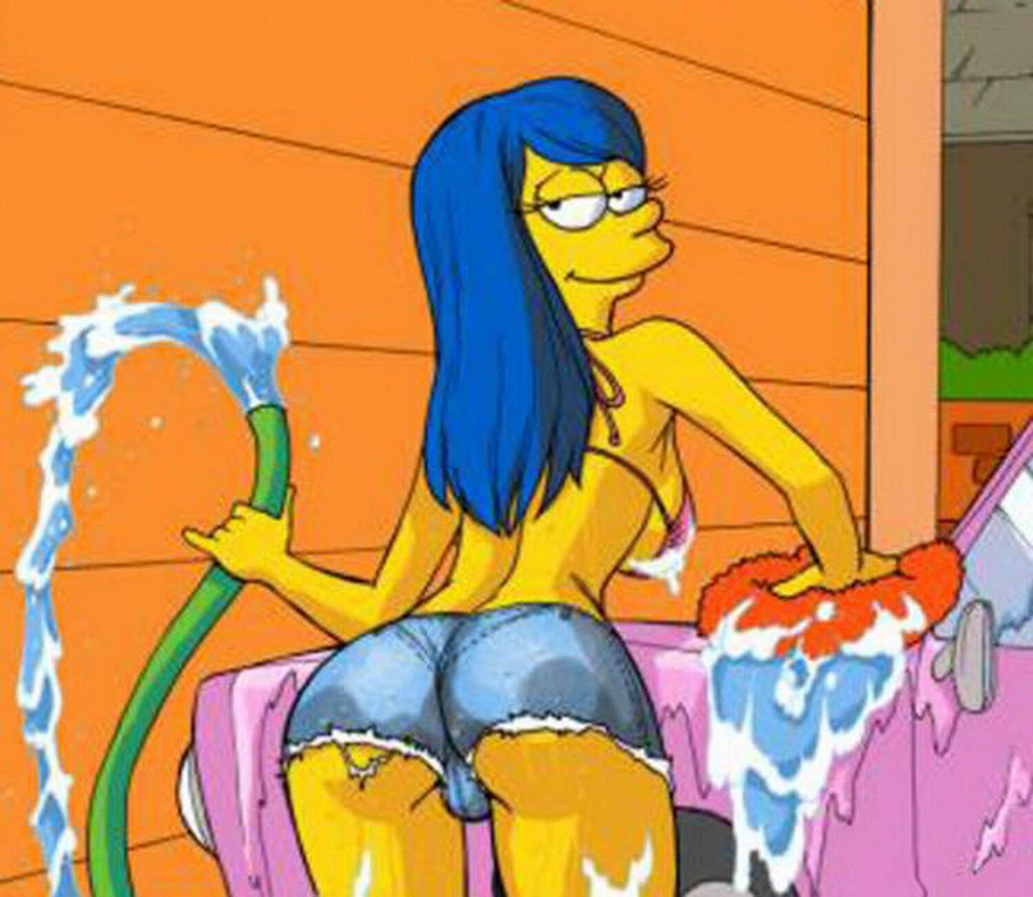 Marge Simpson Hentai XXX Drawing Twitter