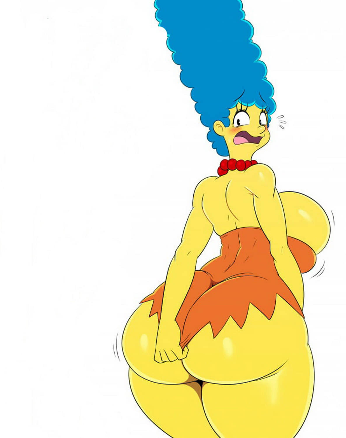 Big booty marge simpson