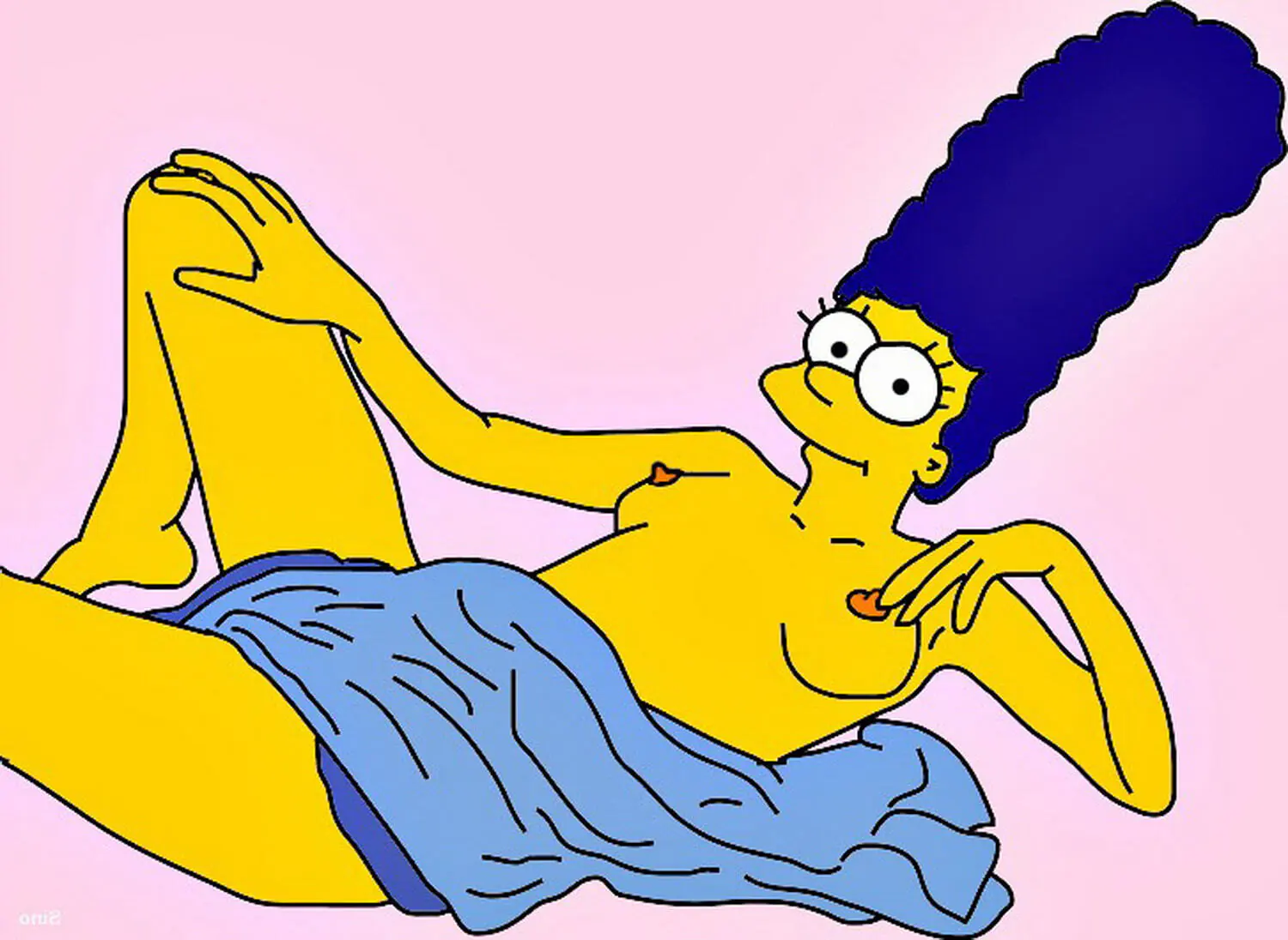Marge Simpson Hentai XXX Natural Toon