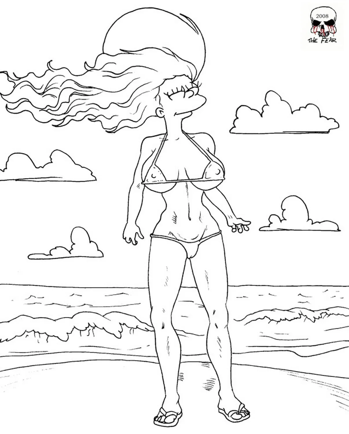 Marge Simpson Hentai XXX Sweet Horny