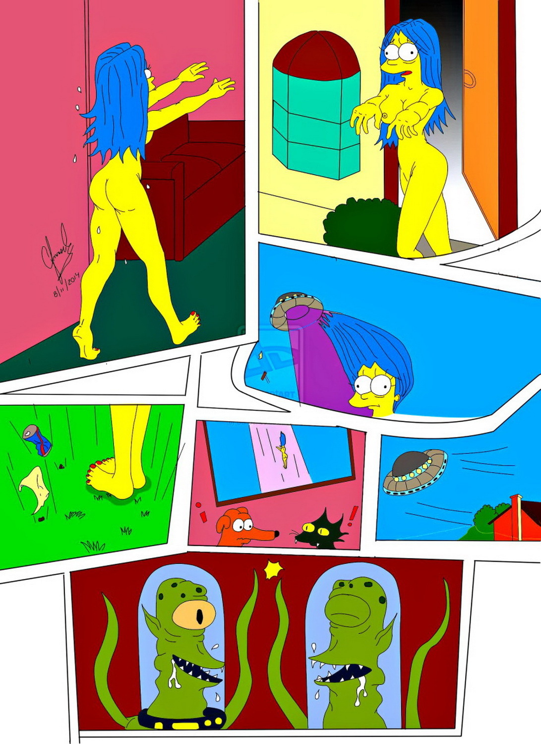 Marge Simpson Hentai XXX Uncensored Free