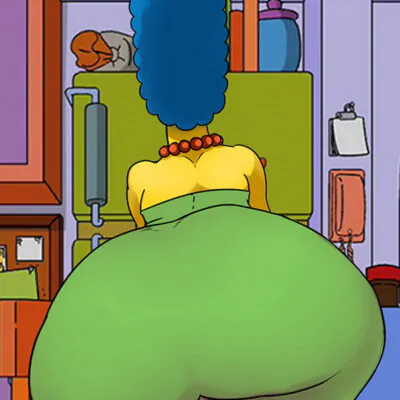 Marge Simpson Huge Ass