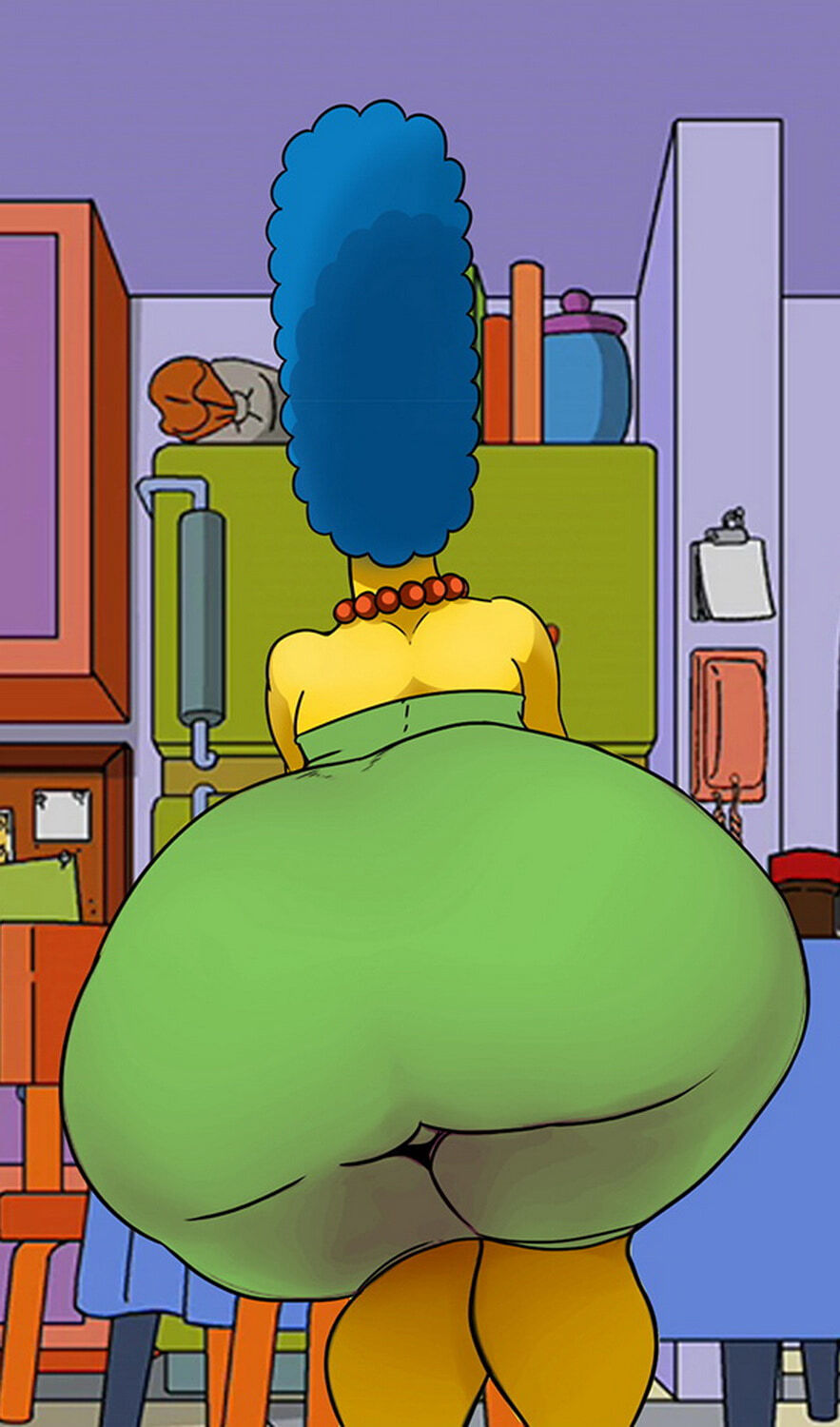 883px x 1500px - Marge Simpson Huge Ass Milf XXX > Your Cartoon Porn