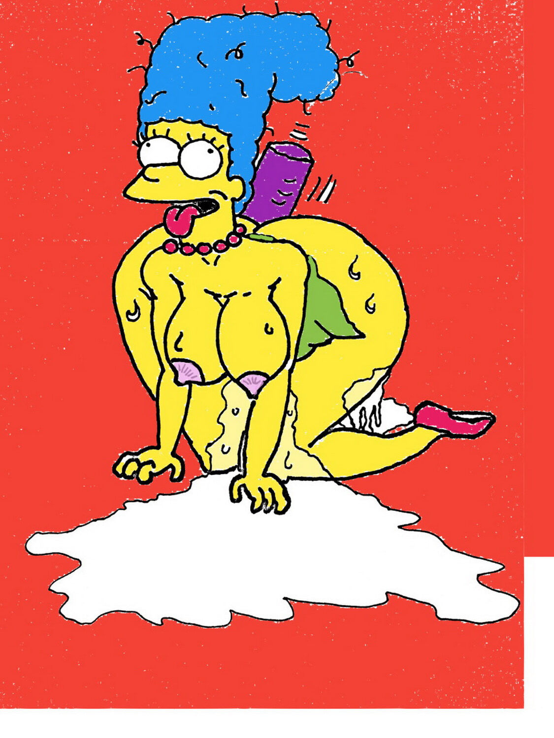 Marge Simpson Masturbation