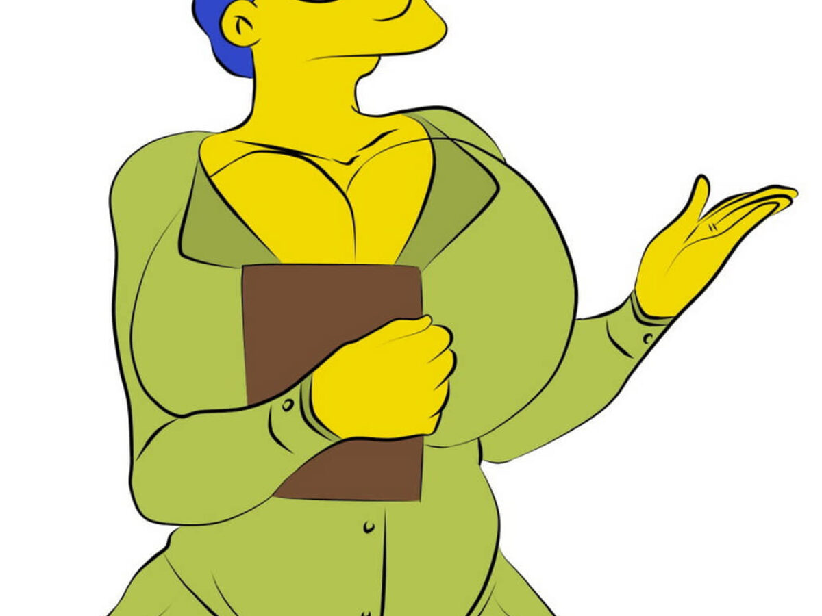 Marge simpson breast expansion