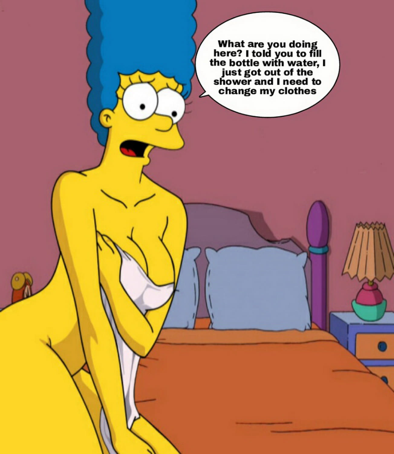 Porn Milf Drawings - Marge Simpson Milf Drawing > Your Cartoon Porn
