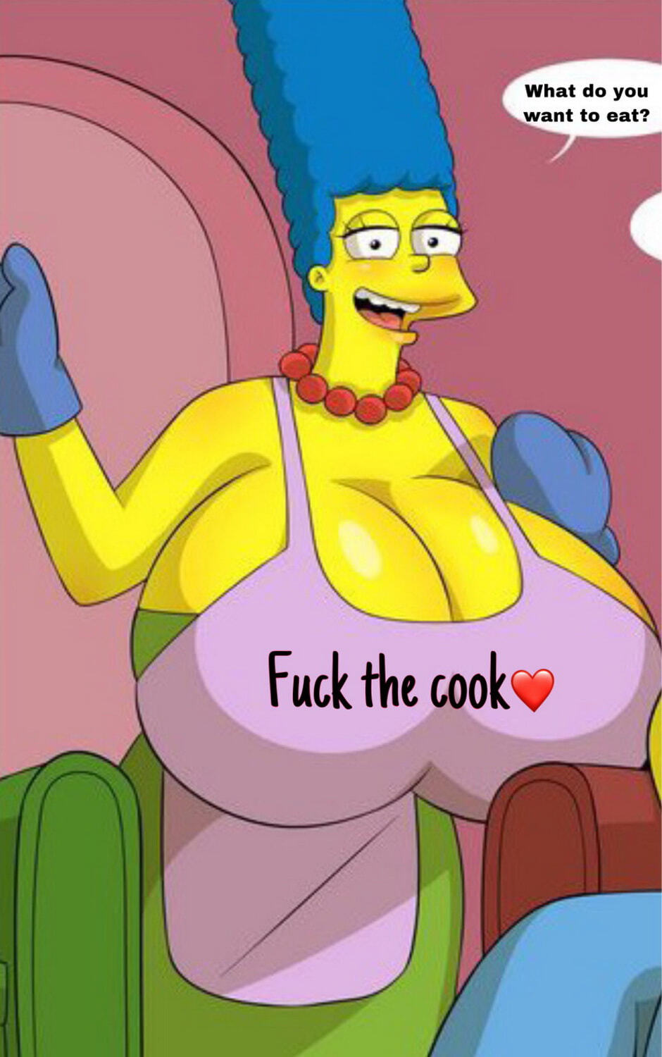 Marge simpson with big boobs