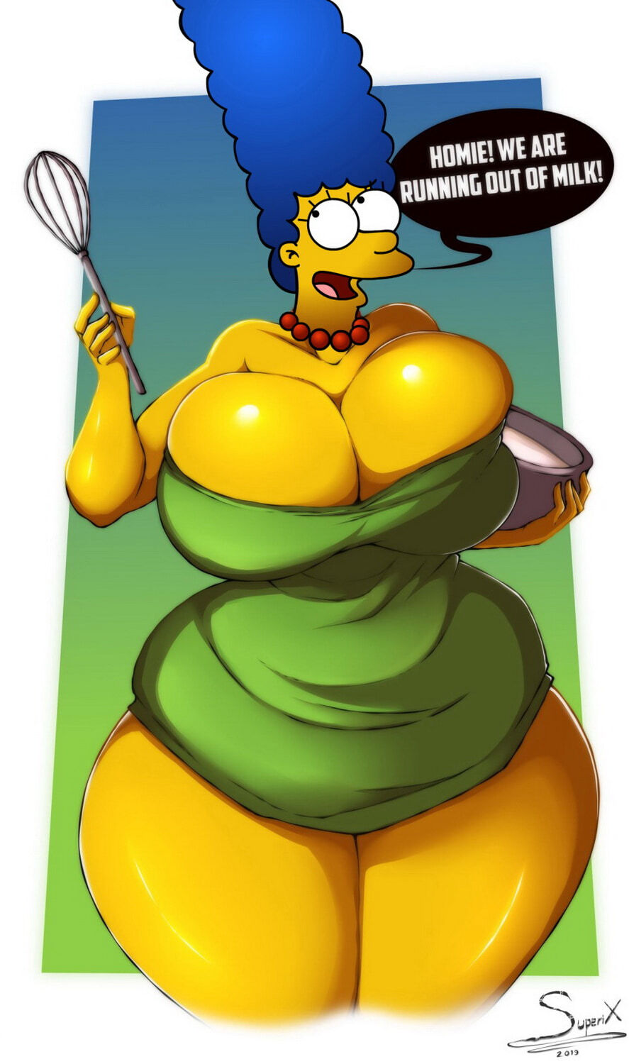 Simpsons Toon Huge Tits - Marge Simpson Milf Milk Big Breast > Your Cartoon Porn