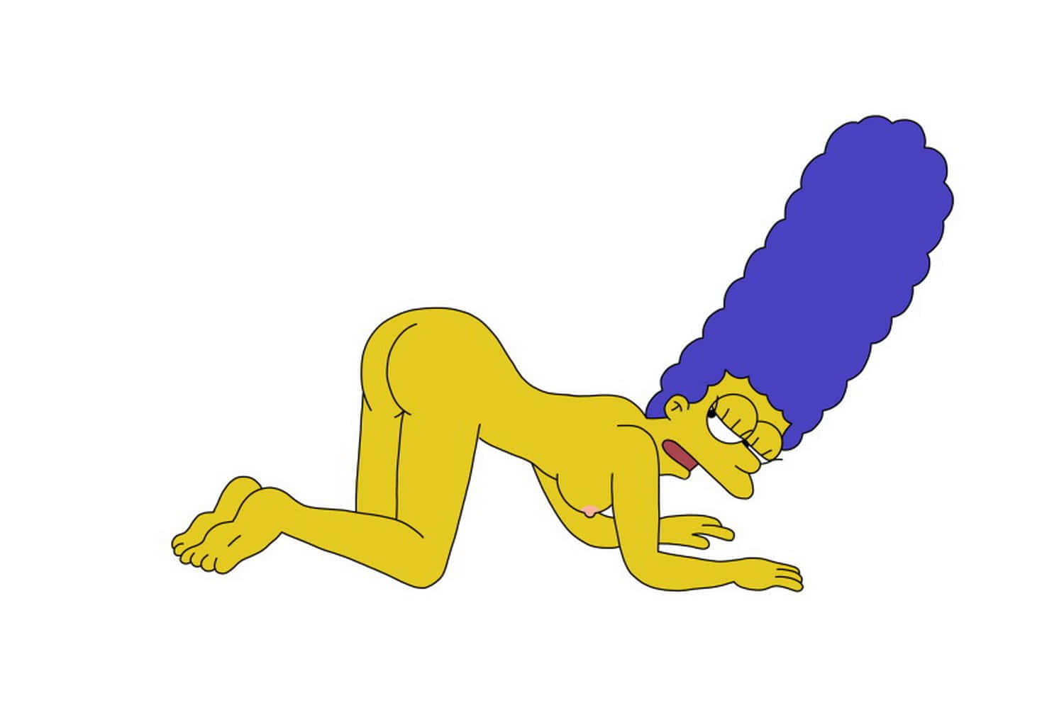 Marge Simpson Nude