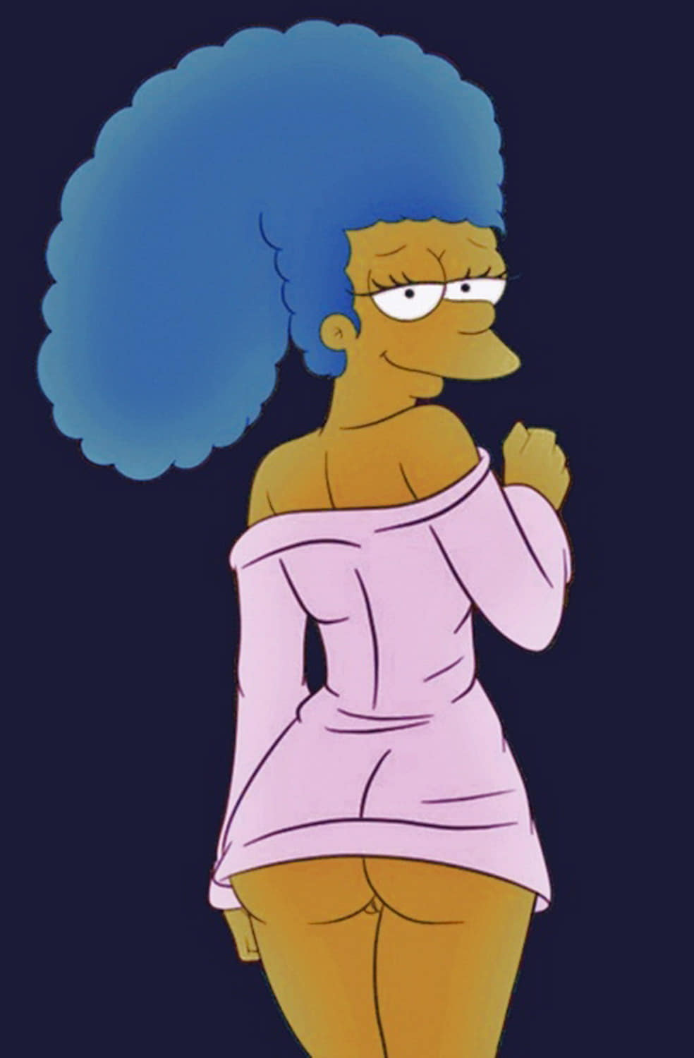 Marge Simpson Milf Solo No Panties