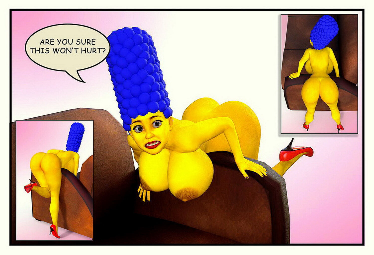 Marge Simpson Nude