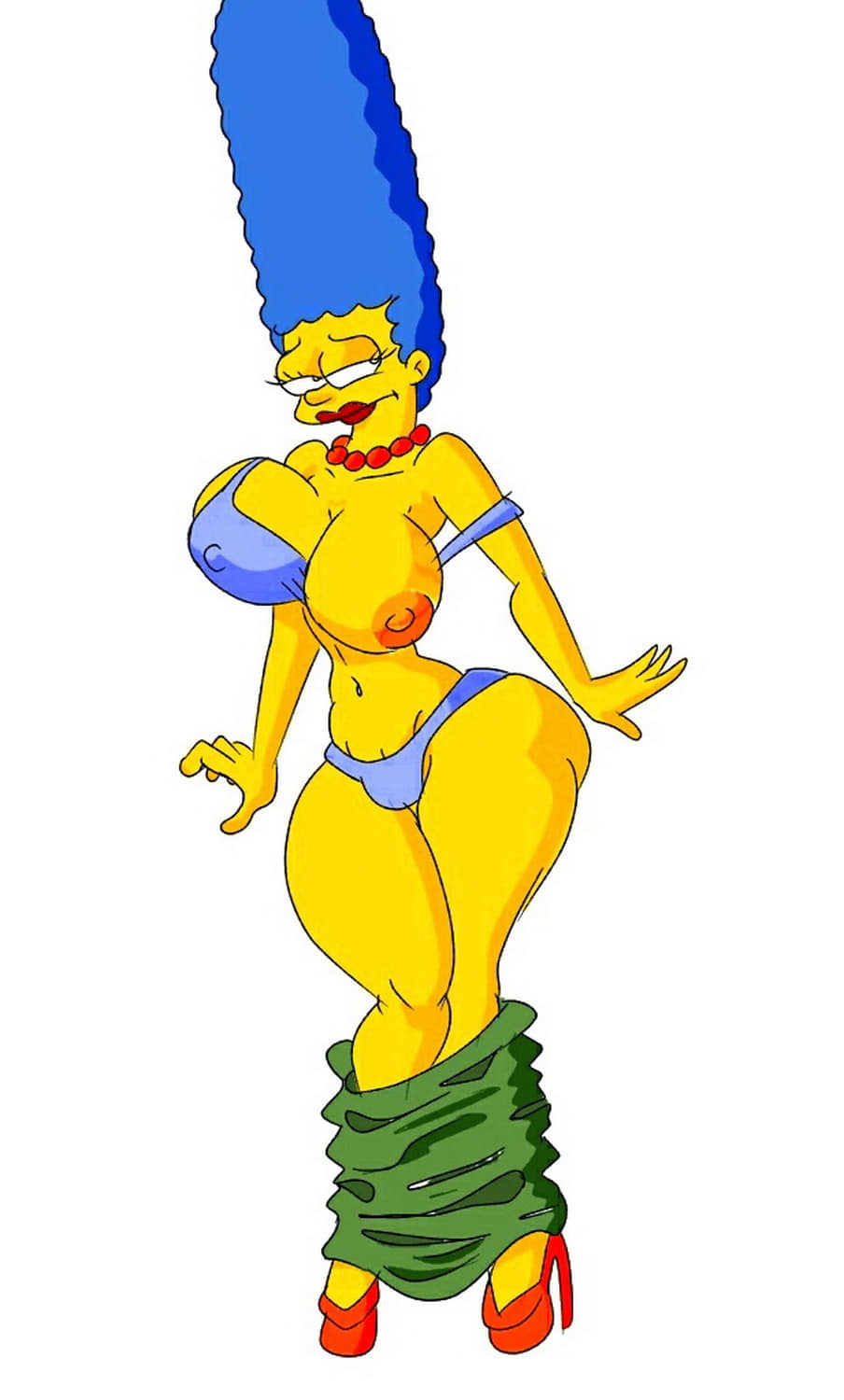 Marge Simpson Nipples Panties