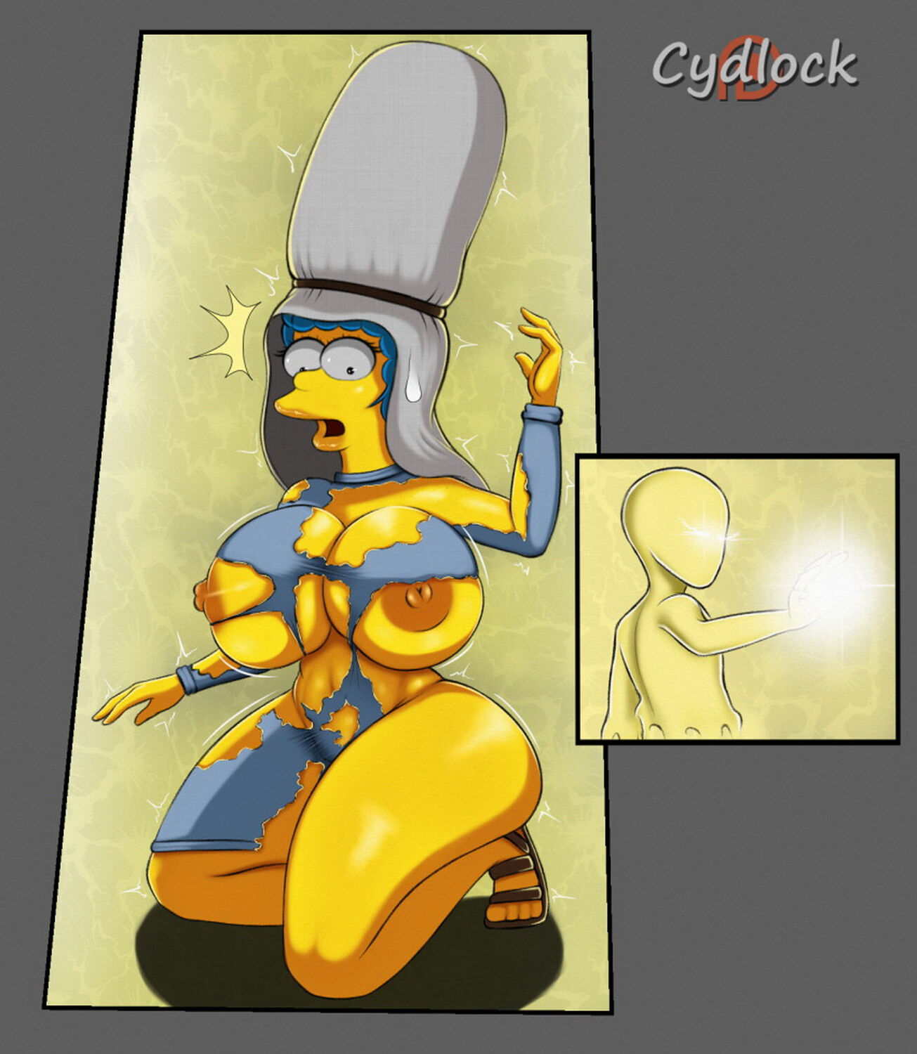 Marge Simpson Nipples Tits Gorgeous Free