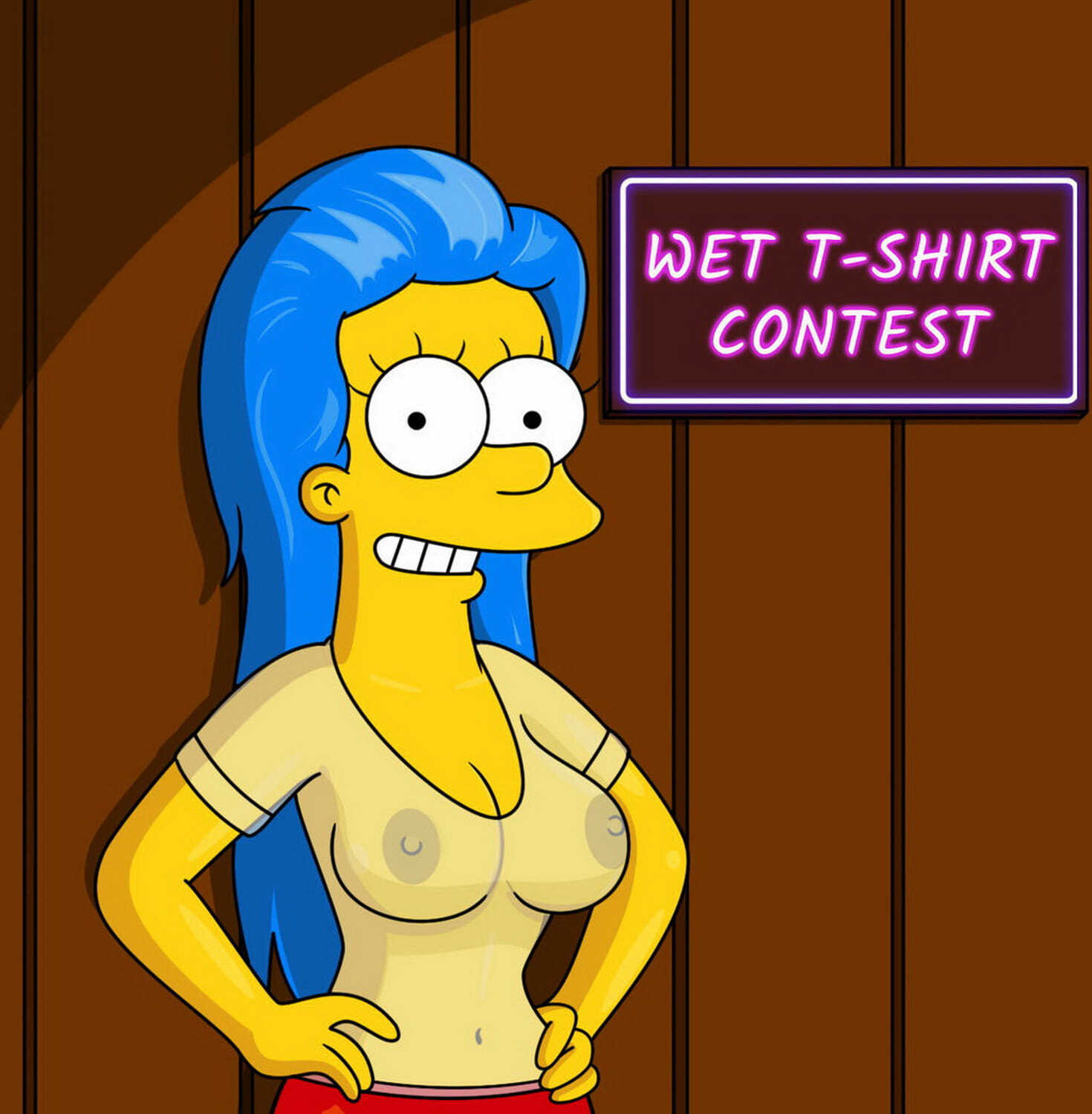 Marge Simpson Nipples Tits Gorgeous