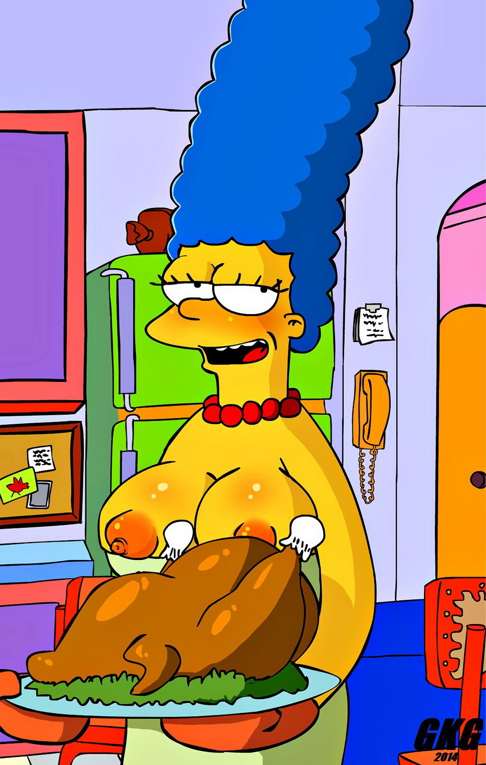 Marge Simpson Nipples Tits Horny Hottest