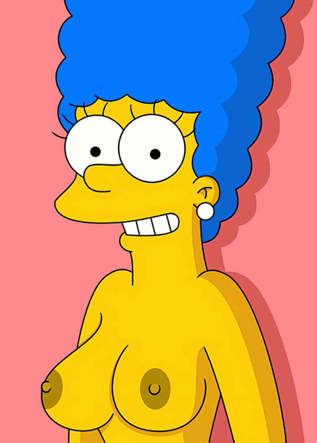 Marge Simpson Nipples Tits Topless Free