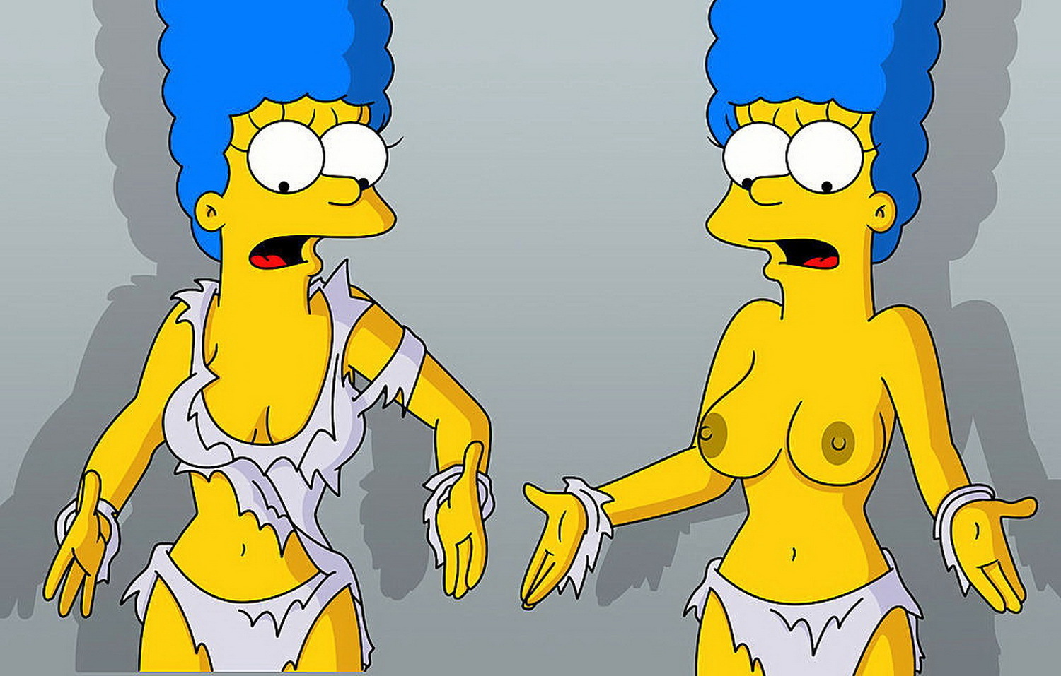 Marge Simpson Buff And Naked