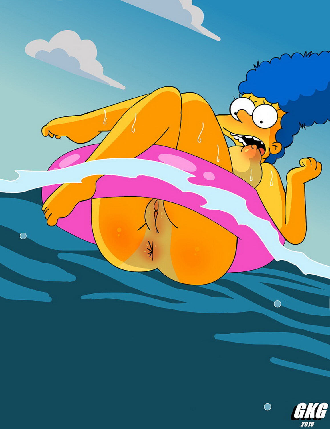 Marge Simpson No Panties