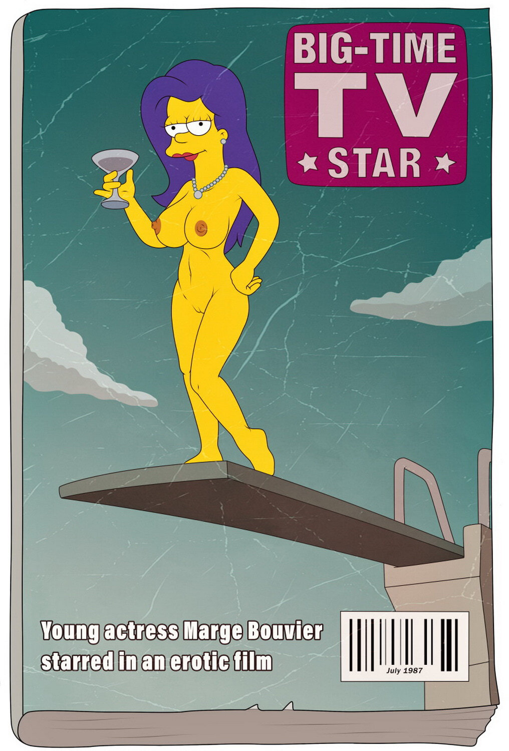 Marge Simpson Shaved Pussy