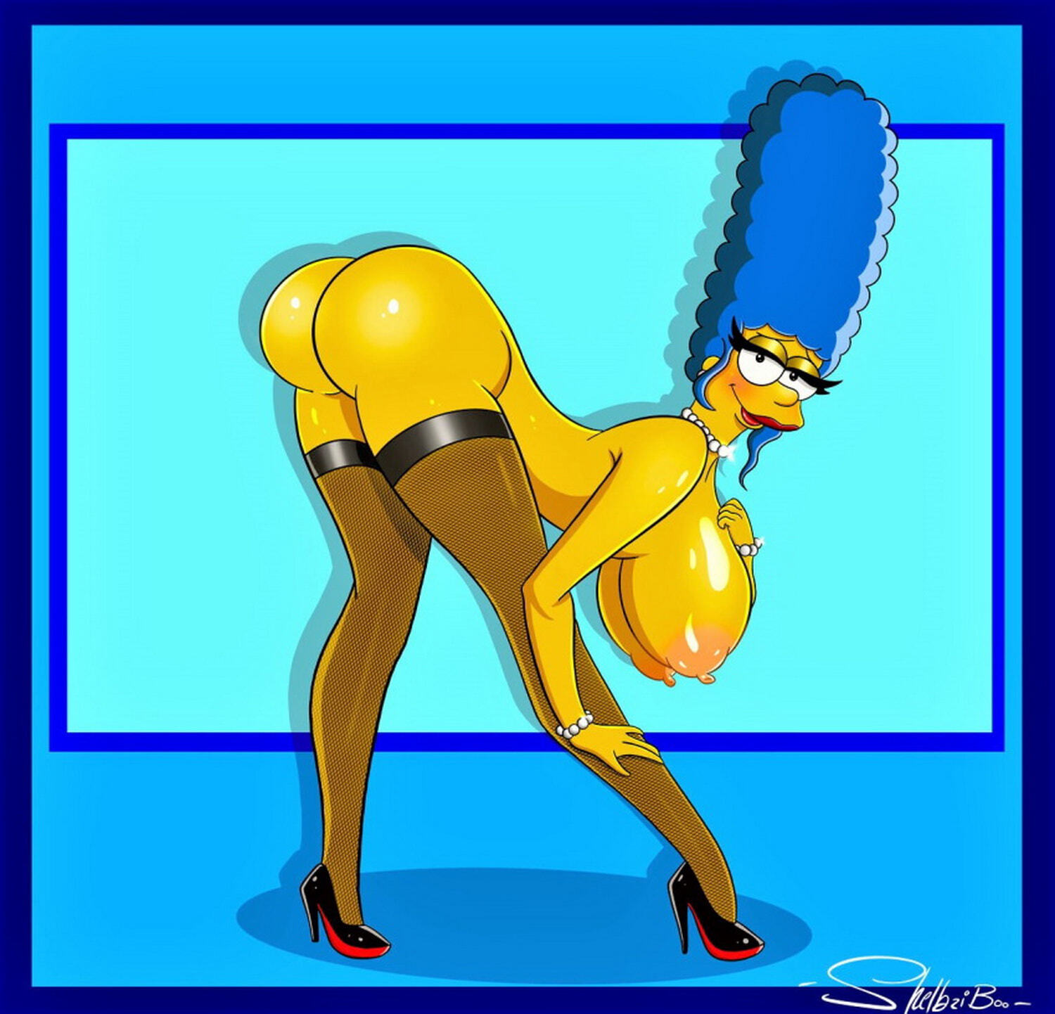 Marge Simpson Nude