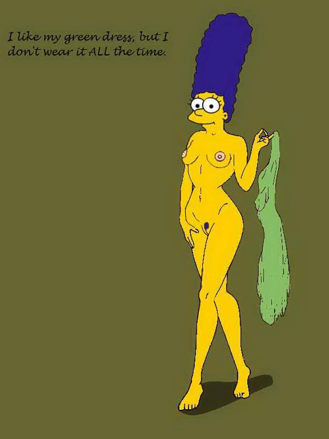 Simson nackt marge Marge Simpsons