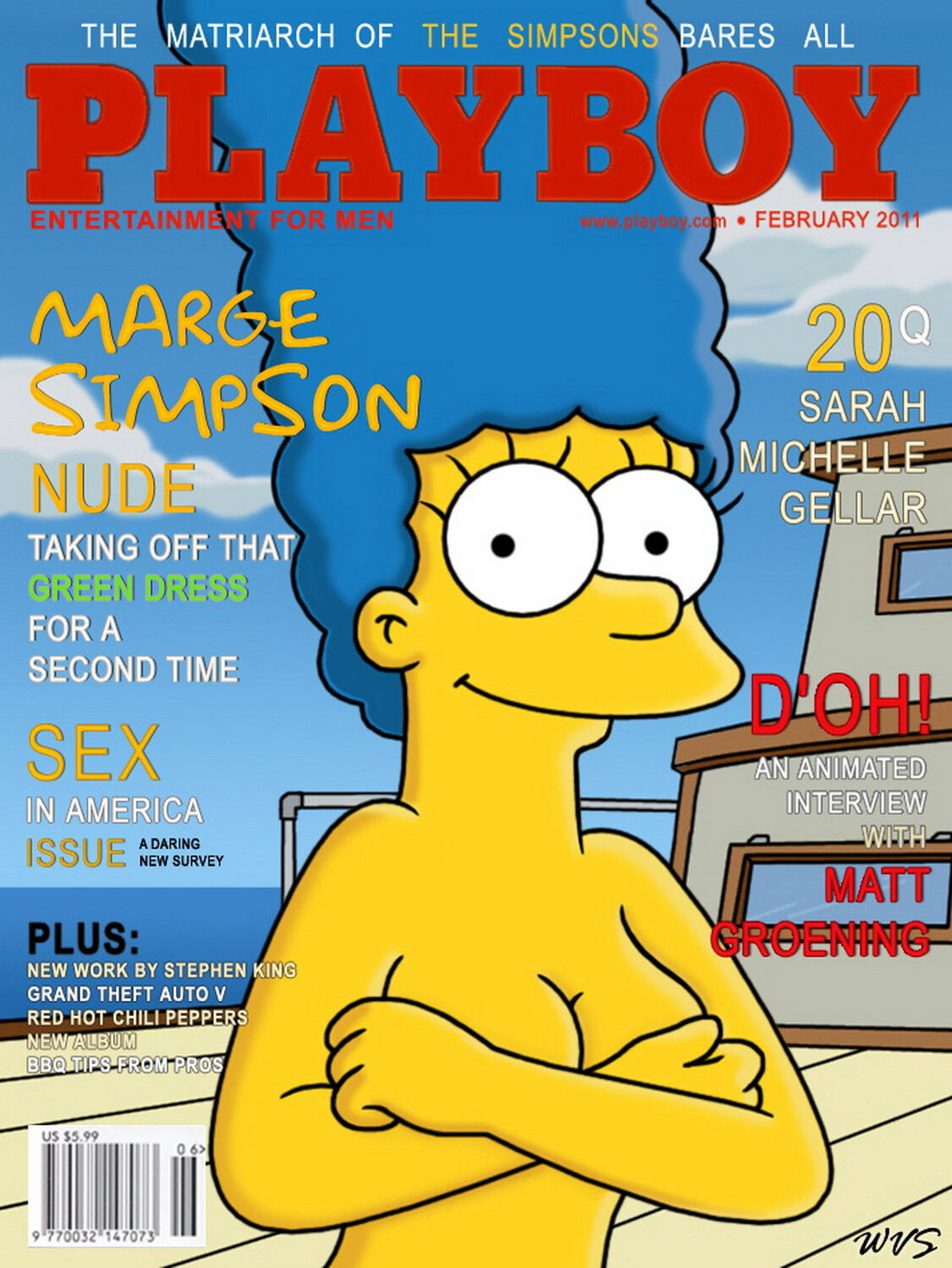 Marge Simpson Nude Milf Tits