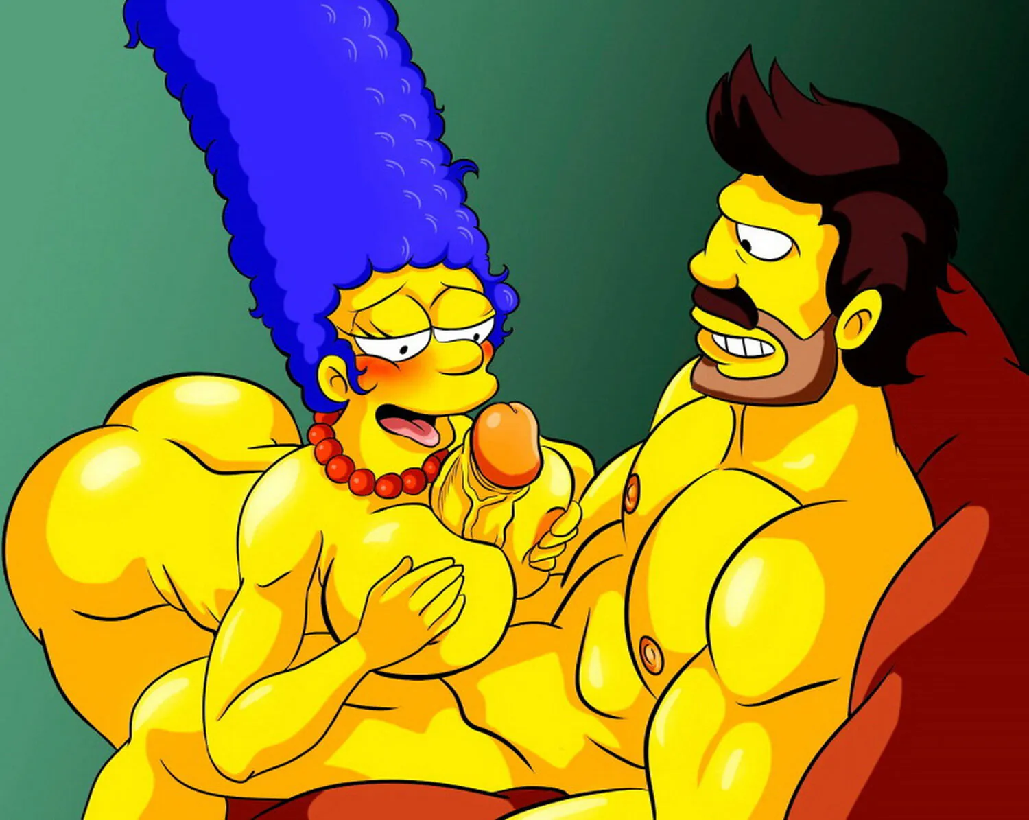 Marge Simpson Nude Penis Tits