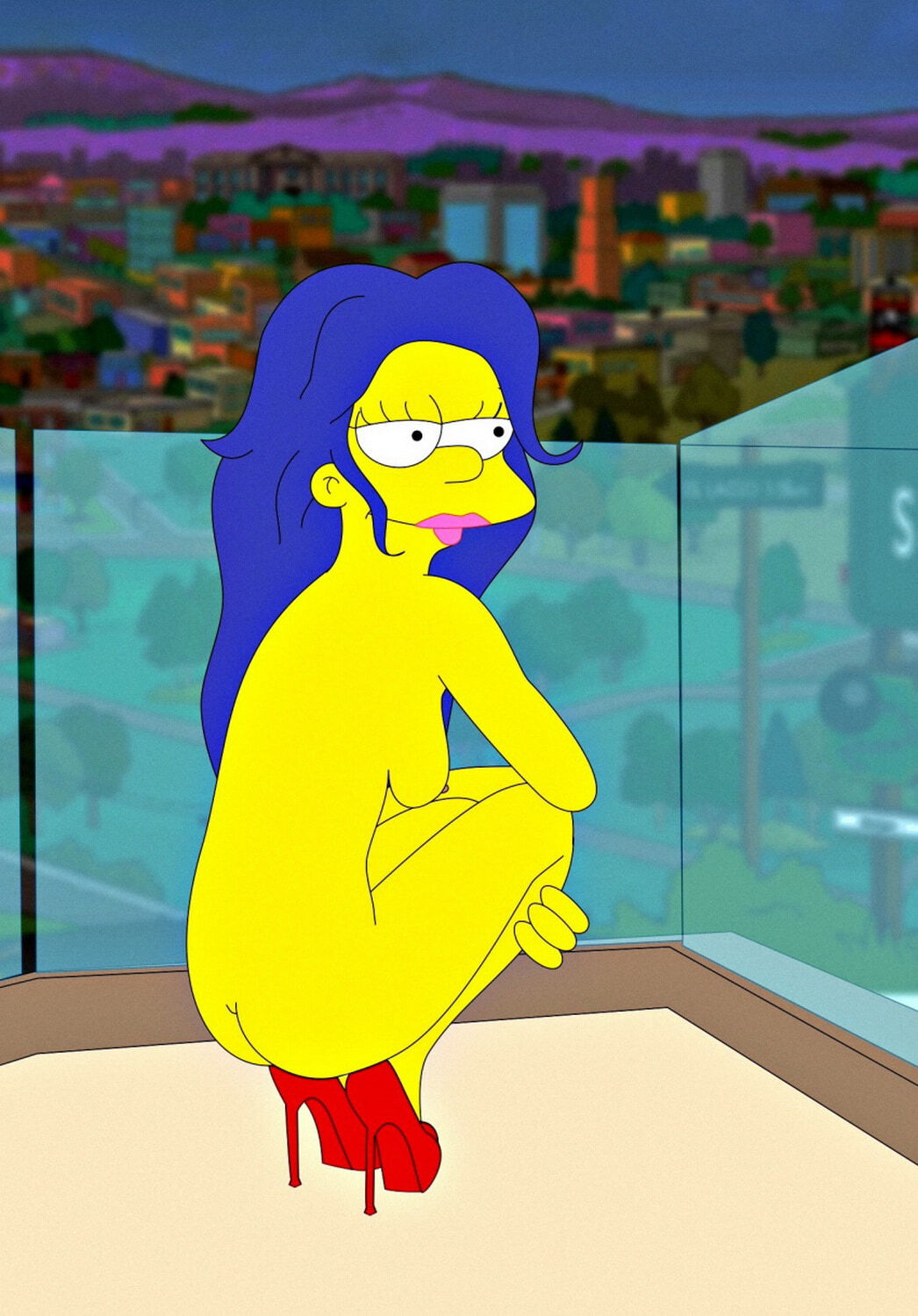 Marge Simpson Nude Tits Adult