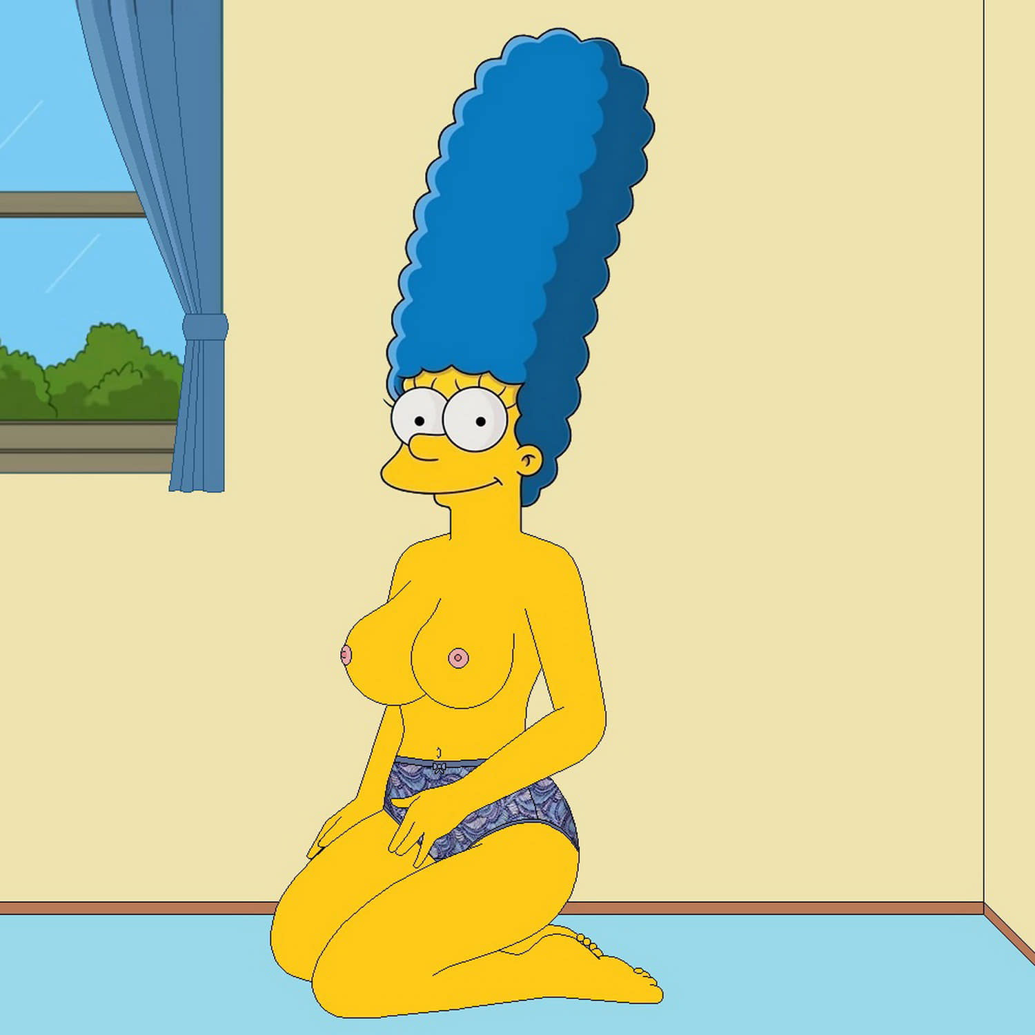 Marge Simpson Panties Gorgeous