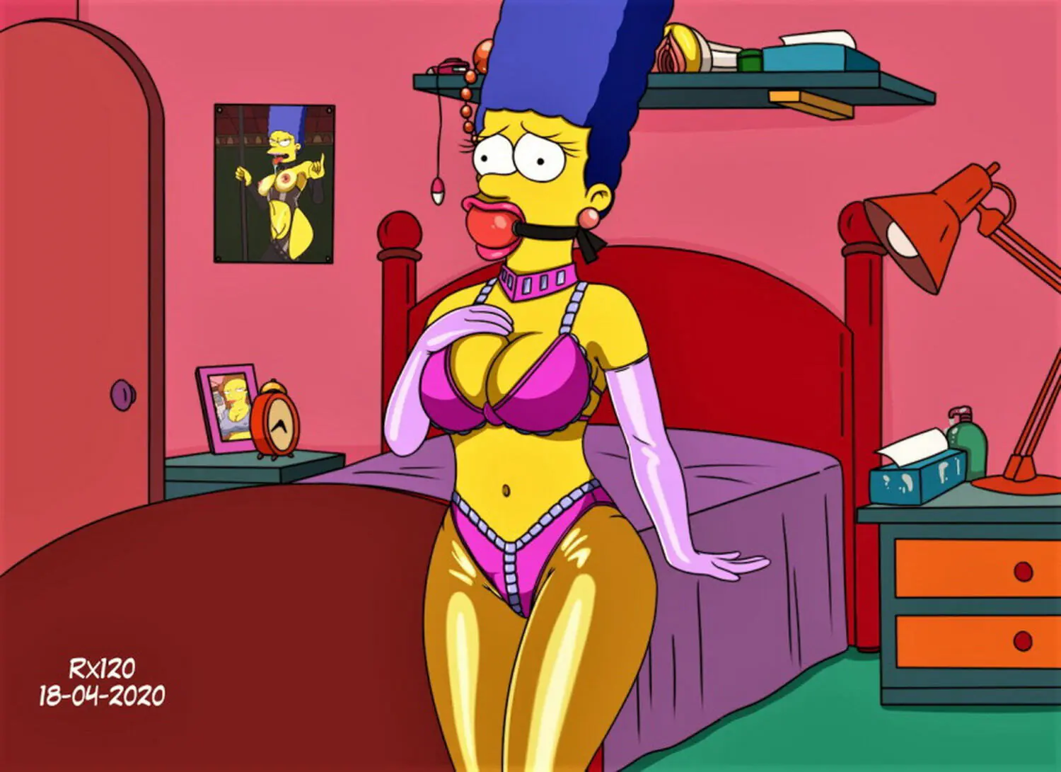 Marge Simpson Panties Hardcore