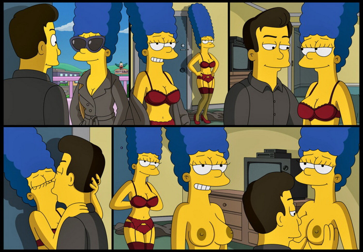 Explore the fantasy of animated characters in simpsons naked comics!