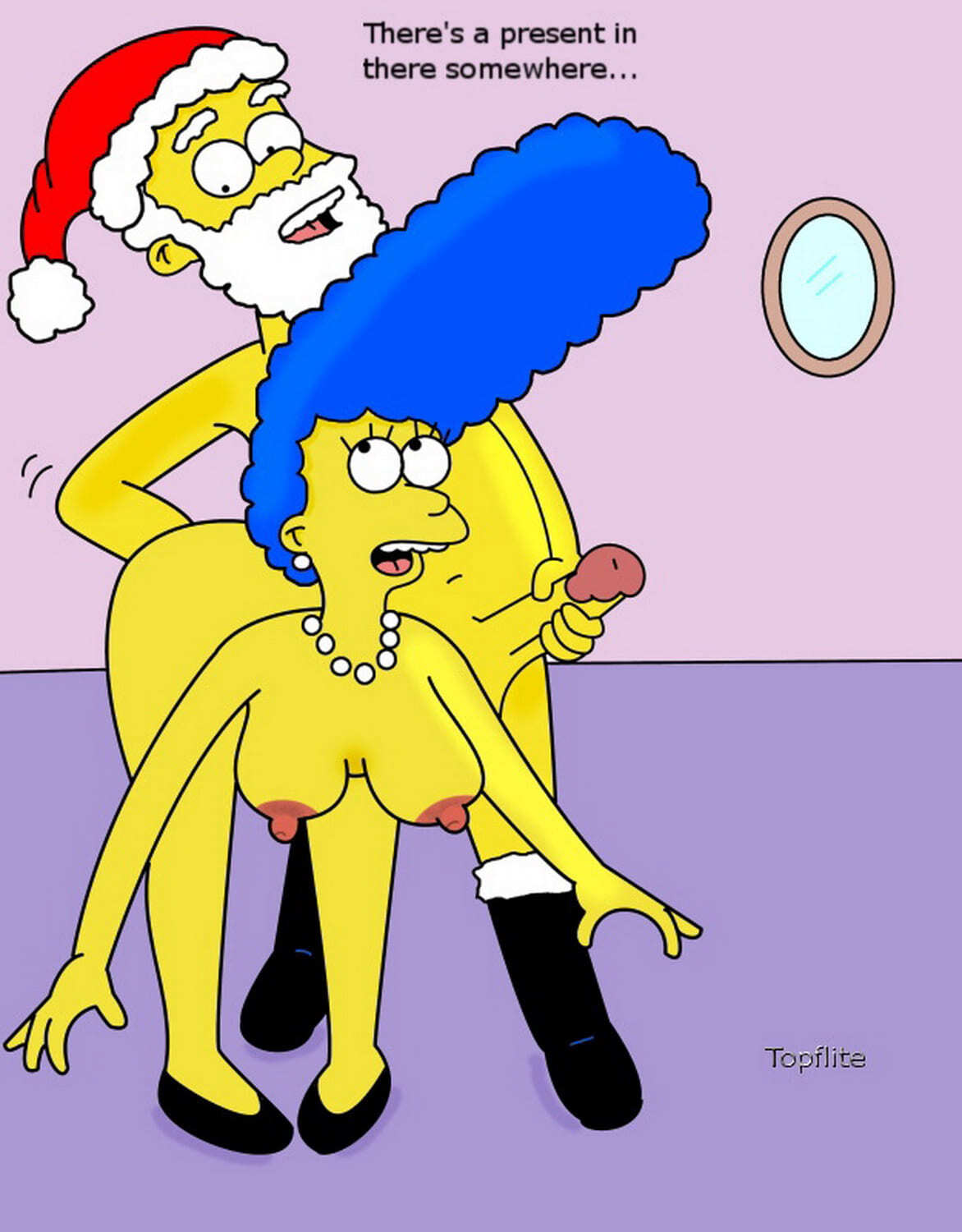 Marge Simpson Penis Nipples Tits