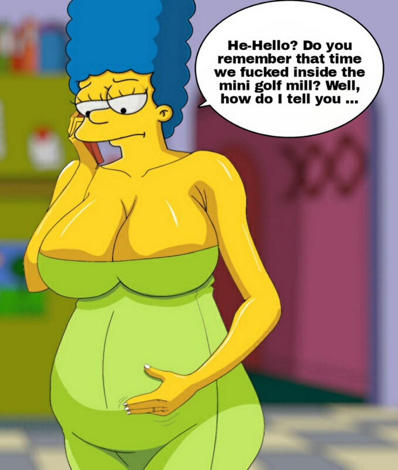 Marge Simpson Pregnant Milf < Your Cartoon Porn
