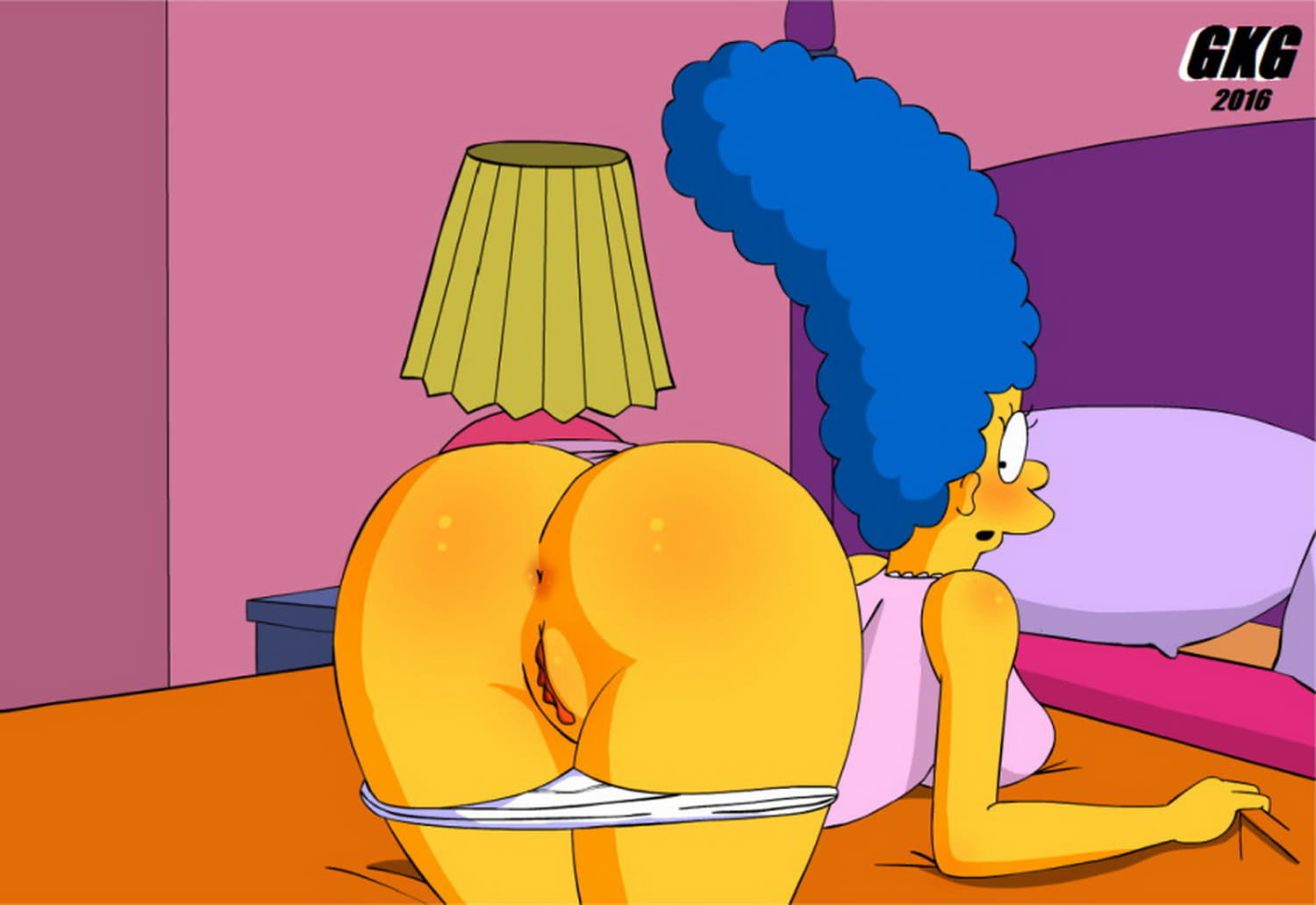 Marge Simpson Pubic Hair Pussy.
